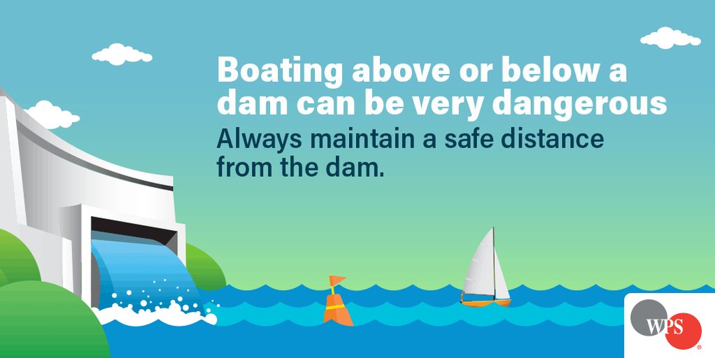 WPS on Twitter "Dam Safety Awareness Week begins today in WI. Obey all