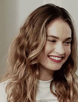 Happy 28th birthday Lily James, who starred opposite Hayley in Cinderella (2015) 