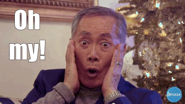   Whaaa??? Happy Birthday George Takei!! 