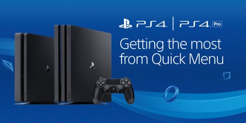 Ask PlayStation på Twitter: "Quick Menu allows you to access many different PS4 https://t.co/MzWl6LSWeE" / Twitter