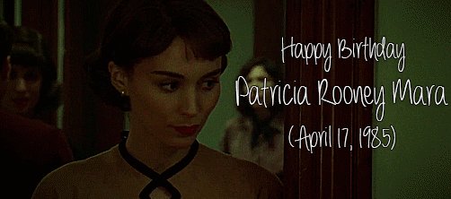 Happy birthday to this incredible actress and a precious angel, patricia rooney mara 