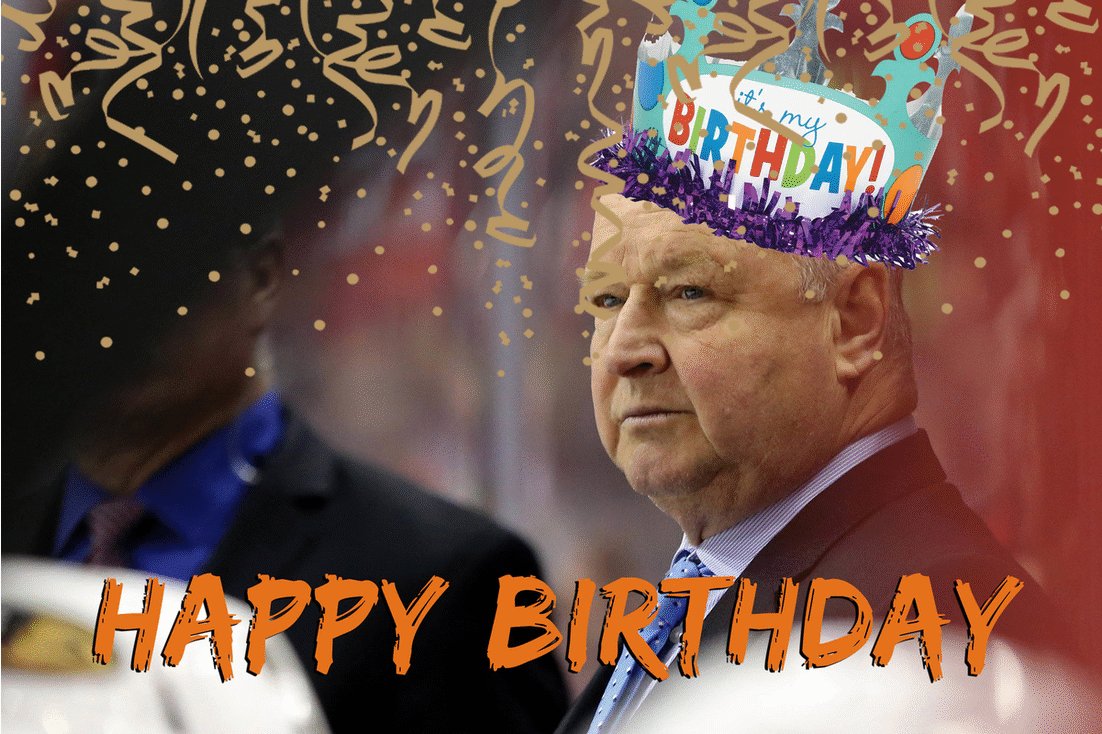 Happy Birthday Randy Carlyle   Let\s get an W to celebrate! 