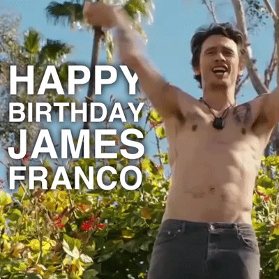 Happy Birthday James Franco   