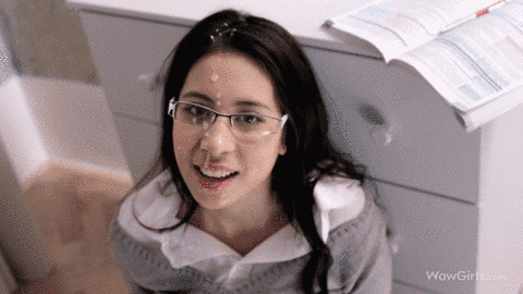 Nurse stepdad brunette glasses