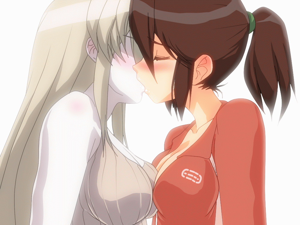 Makeout shared cute anime