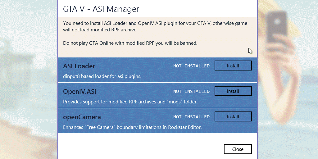 Openiv team on twitter openiv 2 7 will come with improved asi