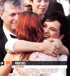 K: I\m so glad we found each other.
J: Likewise.   Happy Birthday Juliette Binoche!! 