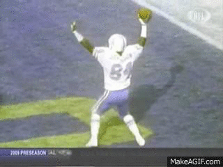 billy white shoes johnson touchdown dance