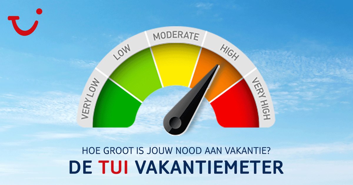 Meet jouw nood aan #vakantie met de #TUI vakantiemeter & maak kans op een luxe all-in vakantie: http://bit.ly/2r3MoWm