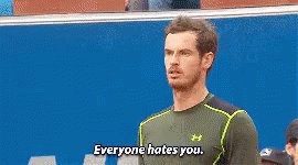 Happy 30th birthday Andy Murray ( I, for one, don\t hate you. 