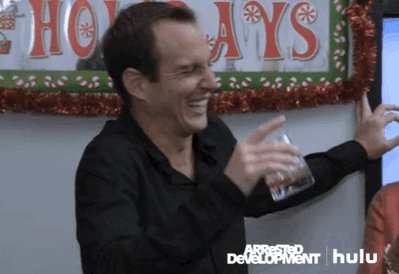 Happy Birthday Will Arnett! Will Gob Bluth be performing a magic show at your party & can we come? 