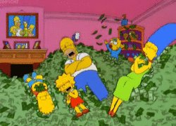 Happy birthday James L. Brooks! Like you, we re far richer for investing in Homer Simpson: 