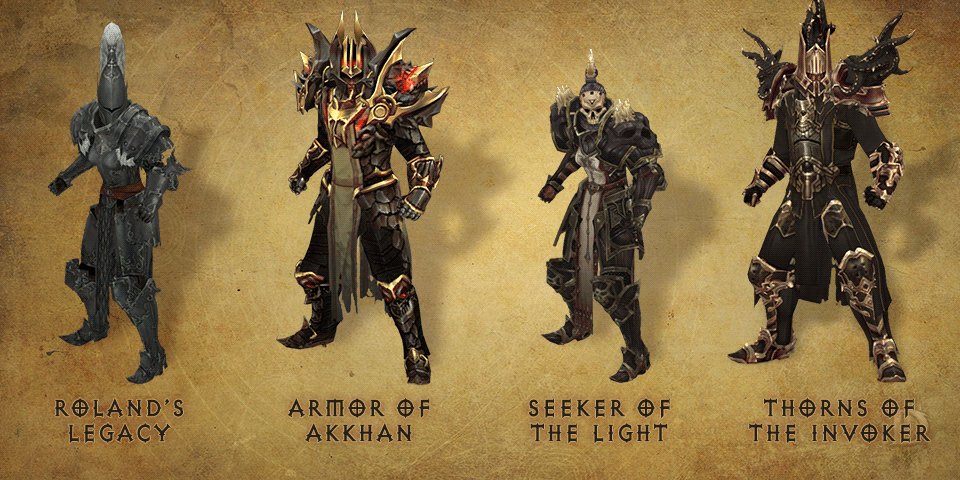 Diablo on Twitter: "Other Crusaders wish they could look this good. Which is your favorite look? /