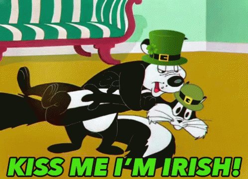 Btw I am legit Irish. As if you guys didn't know that... So pucker up ?? #kissmeimirish https://t.co