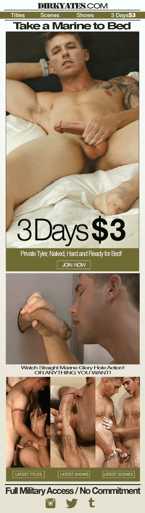 $3 for 3 Days!  #3buckfuck #gayporn #gay #freeporn https://t.co/eQsvtkf1nk @DJChiChiLaRue https://t.