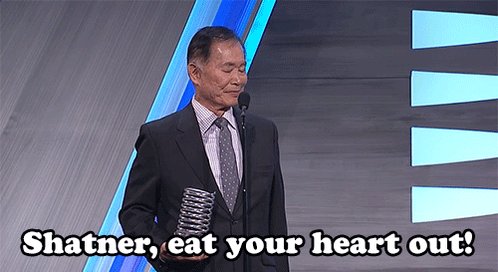 Happy 80th Birthday, George Takei. 