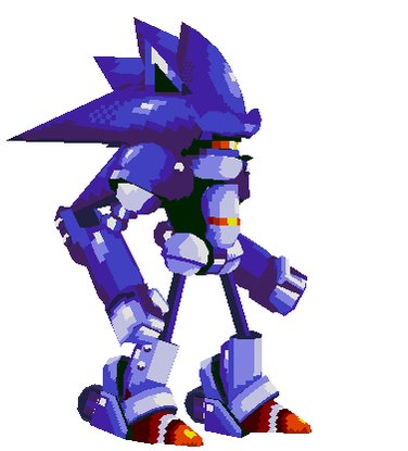 TROMAK on X: Here's a #lowpoly Mecha Sonic, from Sonic 3