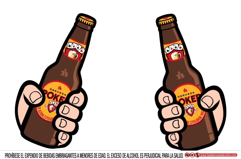 Cerveza Poker Día de los amigos 2014 animated gif