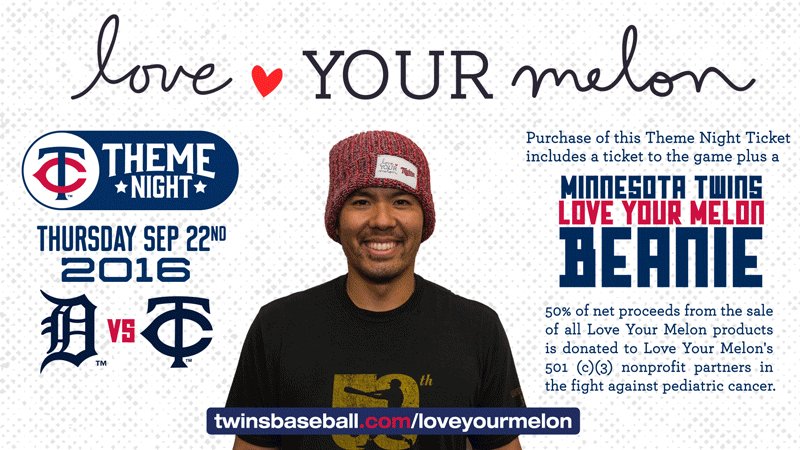 love your melon twins hat