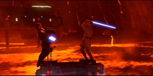 Mustafar lightsaber duel outlet