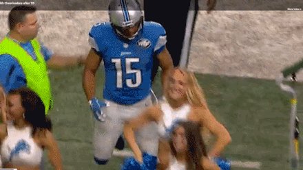 WR @ShowtimeTate talked about his career day and @DETLionsCheer cameo  📽: bit.ly/2eeoGlz https://t.co/uyP0BBeYzW