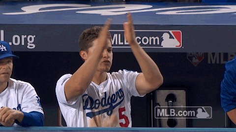 Bases loaded with nobody out in the bottom of the fifth!   Here comes @coreyseager_5! #LetsGoDodgers! https://t.co/p8v3jtDvYF