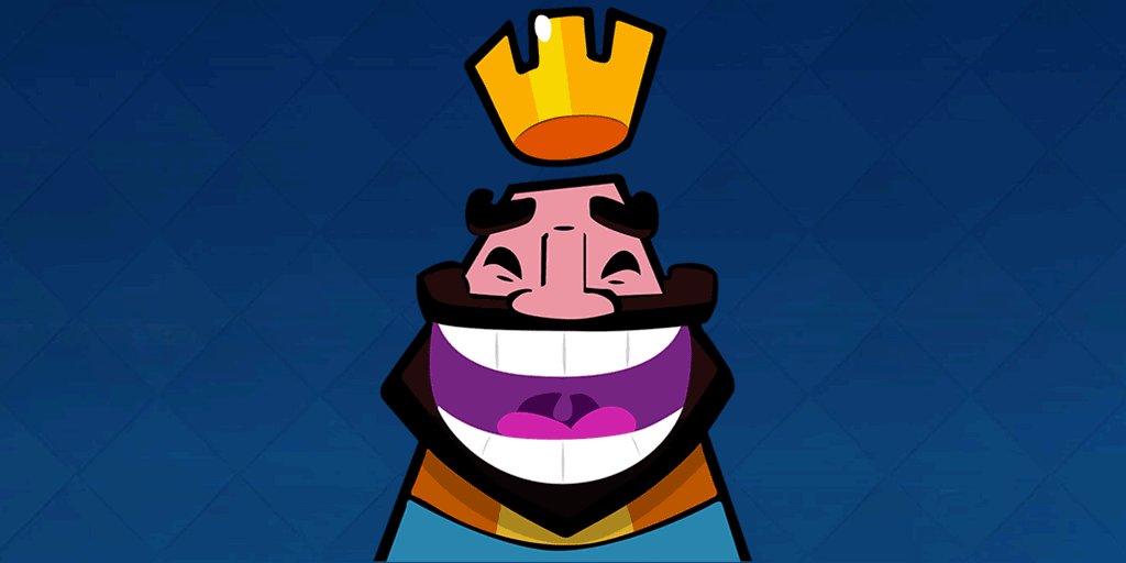 clash royale King laughing｜TikTok Search