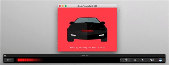Macbook Proのtouch Barをナイトライダー化するアプリが公開 Iphone Mania