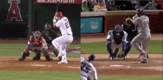 Craig Hyatt on X: Mike Trout and Manny Ramirez. Swing mobility!  #baseballathletes  / X