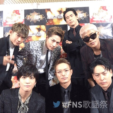 Fns歌謡祭 公式 16 Fns歌謡祭 生放送中 三代目 J Soul Brothers From Exile Tribe Jsb3 Official