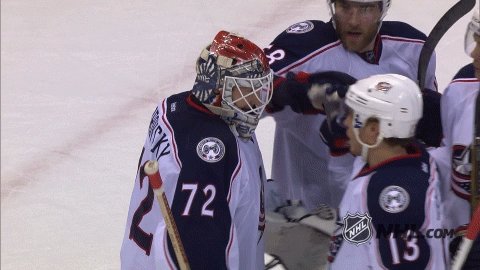 More of this for the @BlueJacketsNHL. They're on a five game winning streak. https://t.co/ertpzy2sqm
