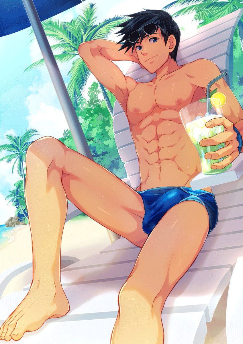 Natsumi relaxing on the beach is now animated! 🏖️
Check out @mikkoukun's patreon to get this reward! http://patreon.com/mikkoukun
