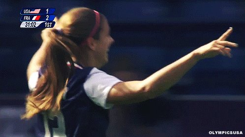  You share a birthday with the great Alex Morgan?! Happy birthday  