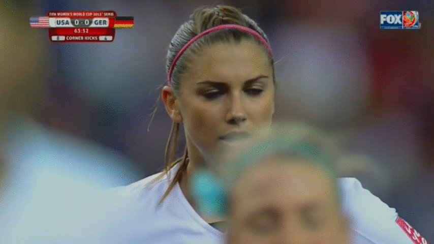   Happy birthday to Alex Morgan. Go USA! 