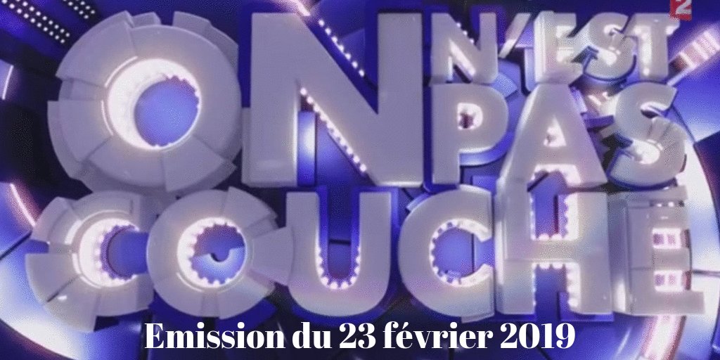 #Samedi soir à #ONPC les invités sont @dguillaume26 @JulietteBinoche #RitonLiebman #GérardDarmon @tetemusic avec @ruquierofficiel @CharlesConsigny et #ChristineAngot
