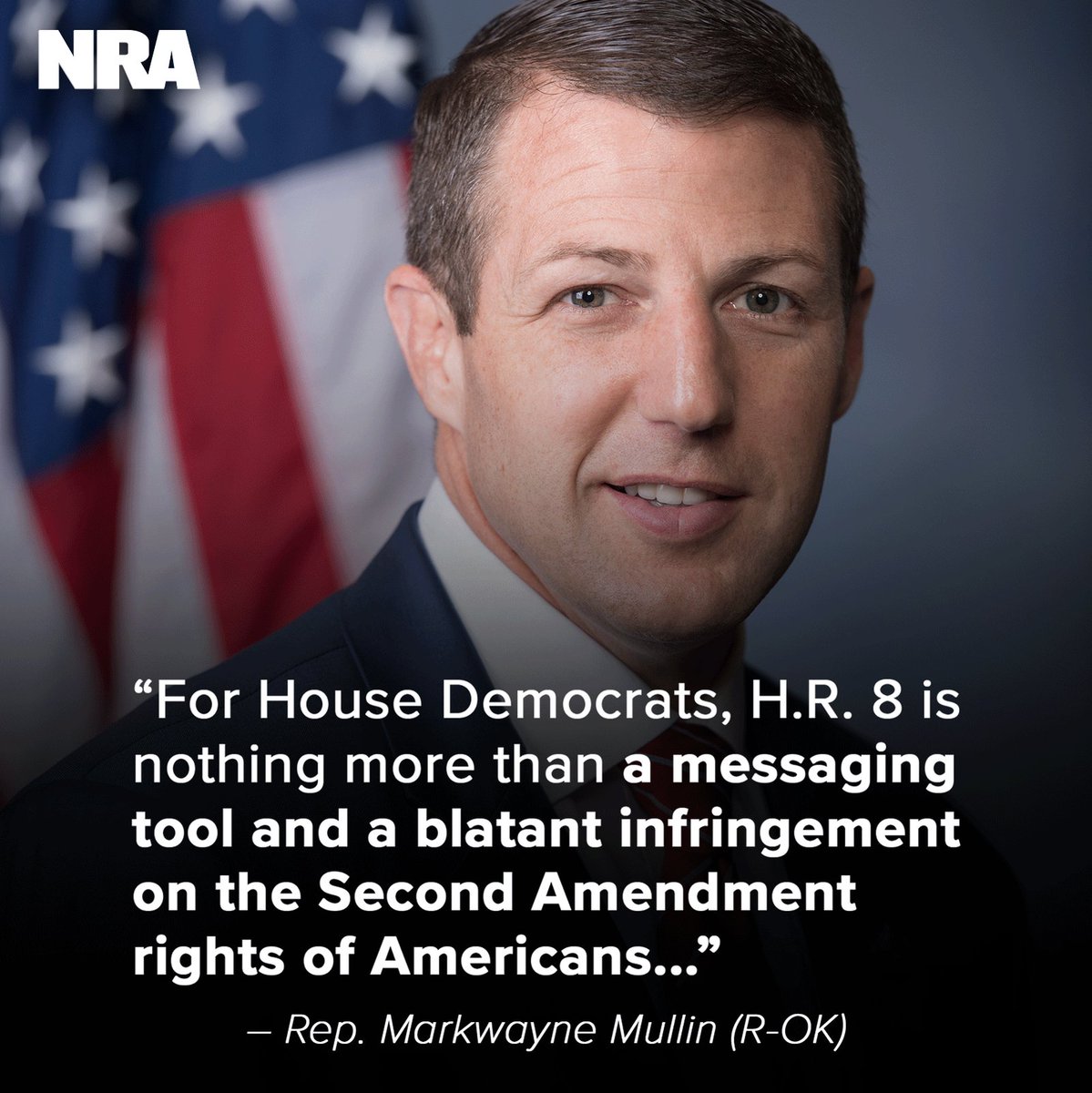 Read this piece by @RepMullin that puts into perspective how much of a "blatant infringement" H.R. 8 is on #2A. "I will continue to be a defender of all Americans’ #2A rights and speak out in opposition to this misguided legislation," said @RepMullin. → http://bit.ly/Mullin2A