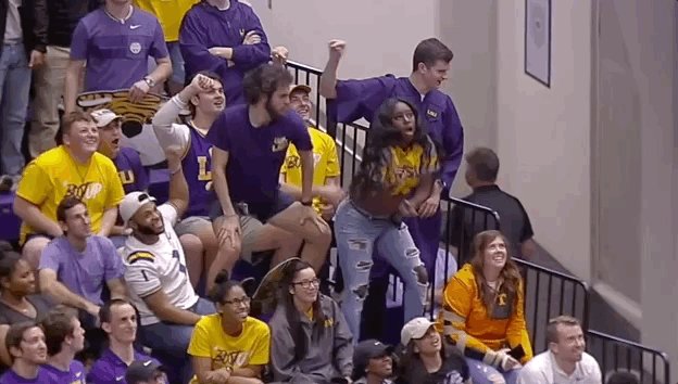 WHAT. A. GAME.
No. 13 LSU pulls off the OT win against No. 5 Tennessee!