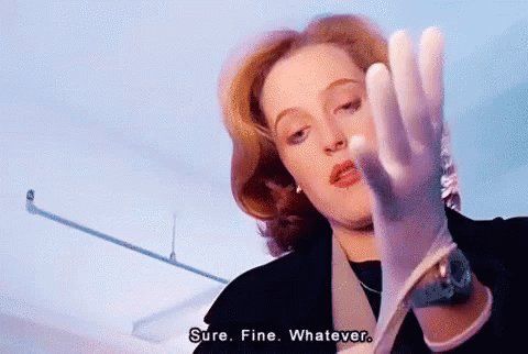 Happy birthday to my lord and savior, Agent Dana Scully 