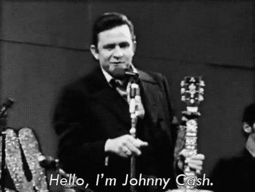 Happy birthday, Johnny Cash.  