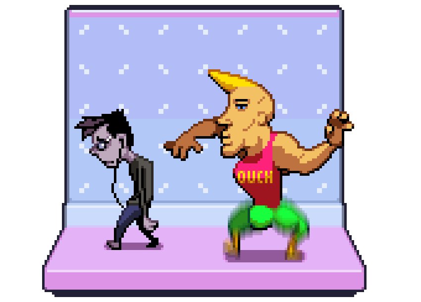I have no good explanation for doing this. #pixelart #animation