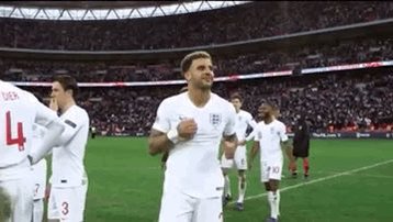 When you see yourself in the @england squad list. Even more proud considering the quality of the guys pushing to be included!