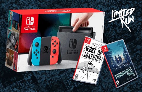 Want to win a Nintendo Switch, Thimbleweed Park, and West of Loathing? Follow @LimitedRunGames and like & retweet this to be entered! We'll pick a winner on Thursday, March 28. GLHF!