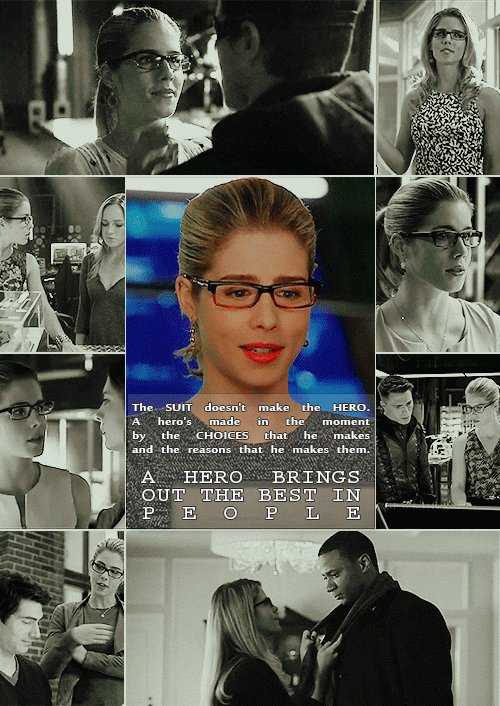 So sad & crying. Felicity Smoak is so important to us & #Arrow. Thank you @EmilyBett for bringing her to life flawlessly & all the good memories, wishing you the best. Hope Felicity gets the send off she deserves & maybe pops up on S8 for a happy #Olicity endingπ
Gif: @mika20211