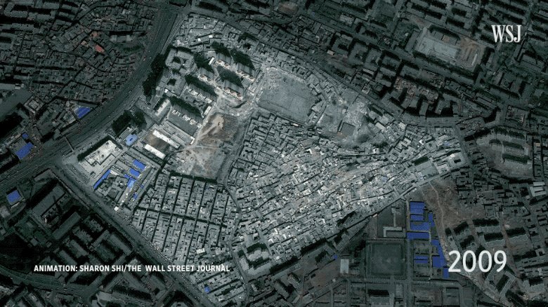 Our reporters returned to Urumqi a year after visiting to report on the mass surveillance and detention of Uighurs—and found a demolished neighborhood and only remnants of the culture that once thrived there. http://on.wsj.com/2U4lakQ