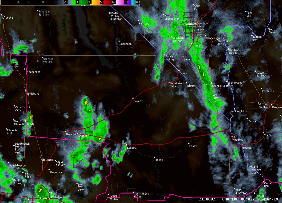Regional Radar Update: Light to moderate rain continues to rotate north through much of the region, with a few thunderstorms even being reported! This should continue into tonight, so be prepared if traveling for some rain! #cawx #nvwx #azwx