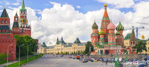 Москва картинки анимация