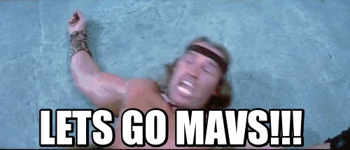 LETS GO MAVS!!! #mavs #mffl