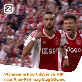 6 days to go! ➡️ #Ajax vs. PSV!
Win jij de VIP-kaarten van @ZiggoCompany of wordt jouw zoon/dochter mascotte? 😎
Doe mee! 💻 http://ziggo.nl/ziggoajax ! ✍️