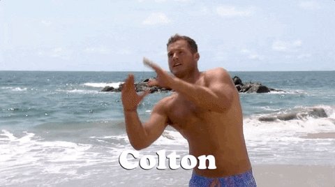 I don’t even watch #TheBachelor ... but I love how all y’all asking @colton all these questions like you are going to get answers 😂😂😂😂😂
This dude is running plays... RUNNING. THEM.