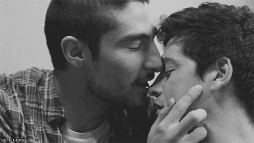 Petite gay sucking dick licking